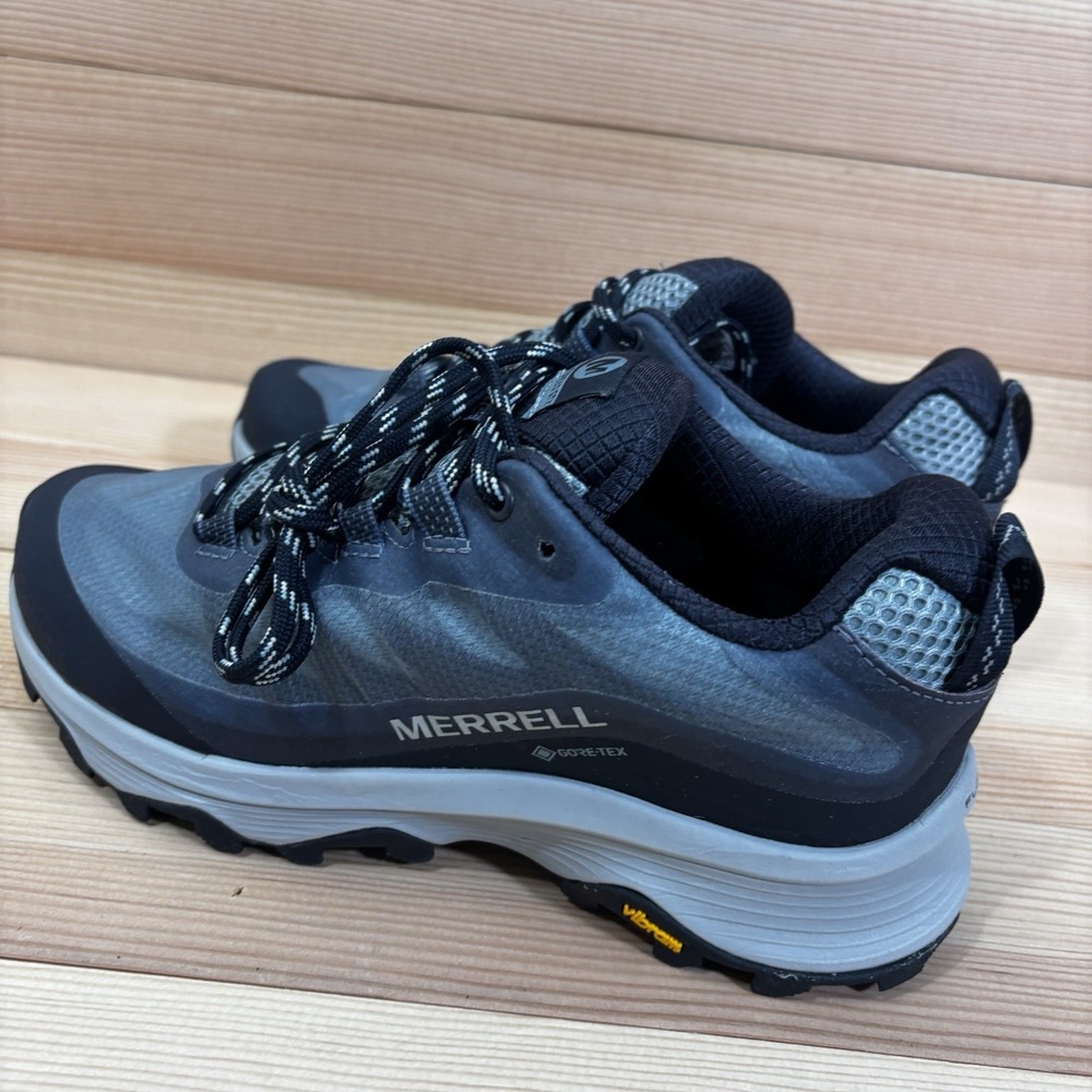 Merrell Moab Speed GTX Gore-Tex Navy Mid Hiking Boots Shoes - Womens Size 7 - Picture 5 of 7